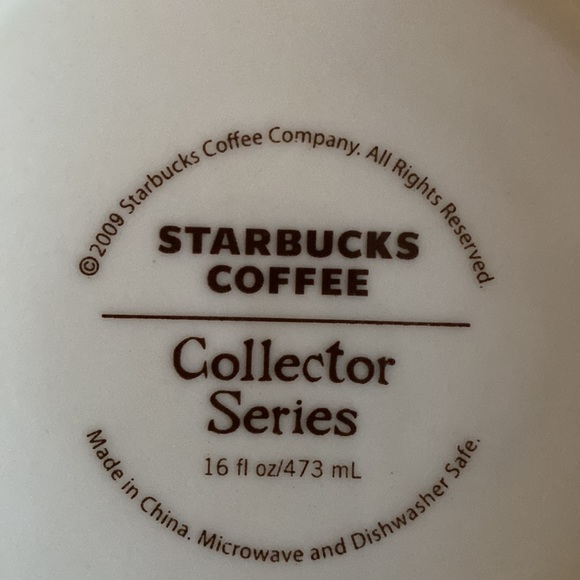 2009 Starbucks Coffee Collector Series 16 oz - Picture 7 of 7